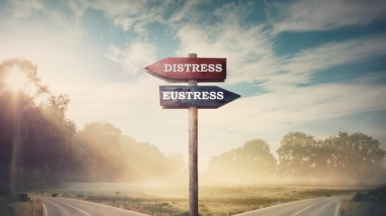 Distress vs. Eustress-- Coronavirus and The Road Not Taken
